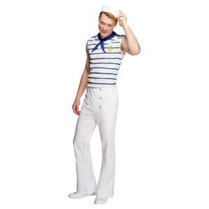 Fever Mens Sailor Costume / White